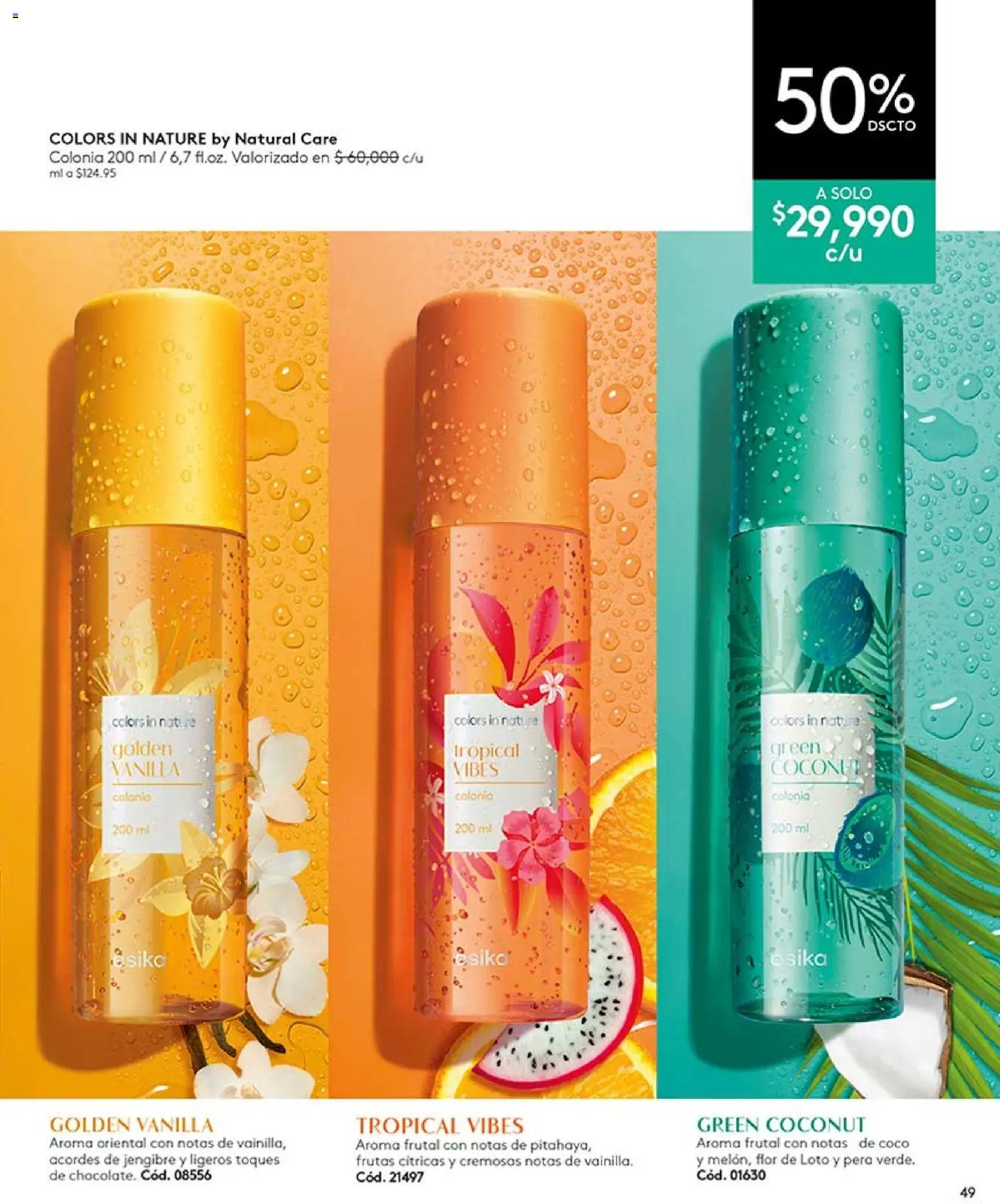 Ésika revista - valida desde el 15.05.2026 | Página: 49 | Productos: Asadera, Coco, Pera