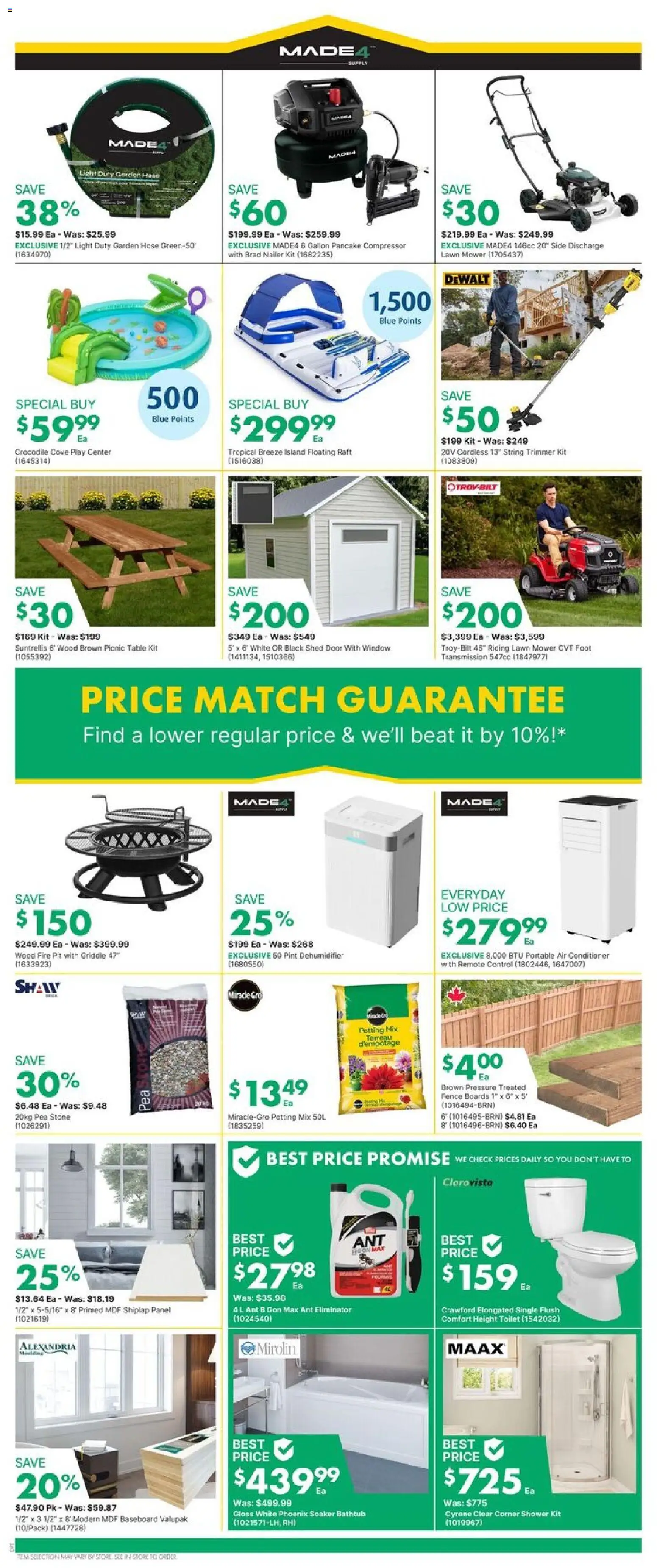 Kent flyer valid from 18.06.2026 | Page: 9 | Products: Mower, Conditioner, Table, Shower