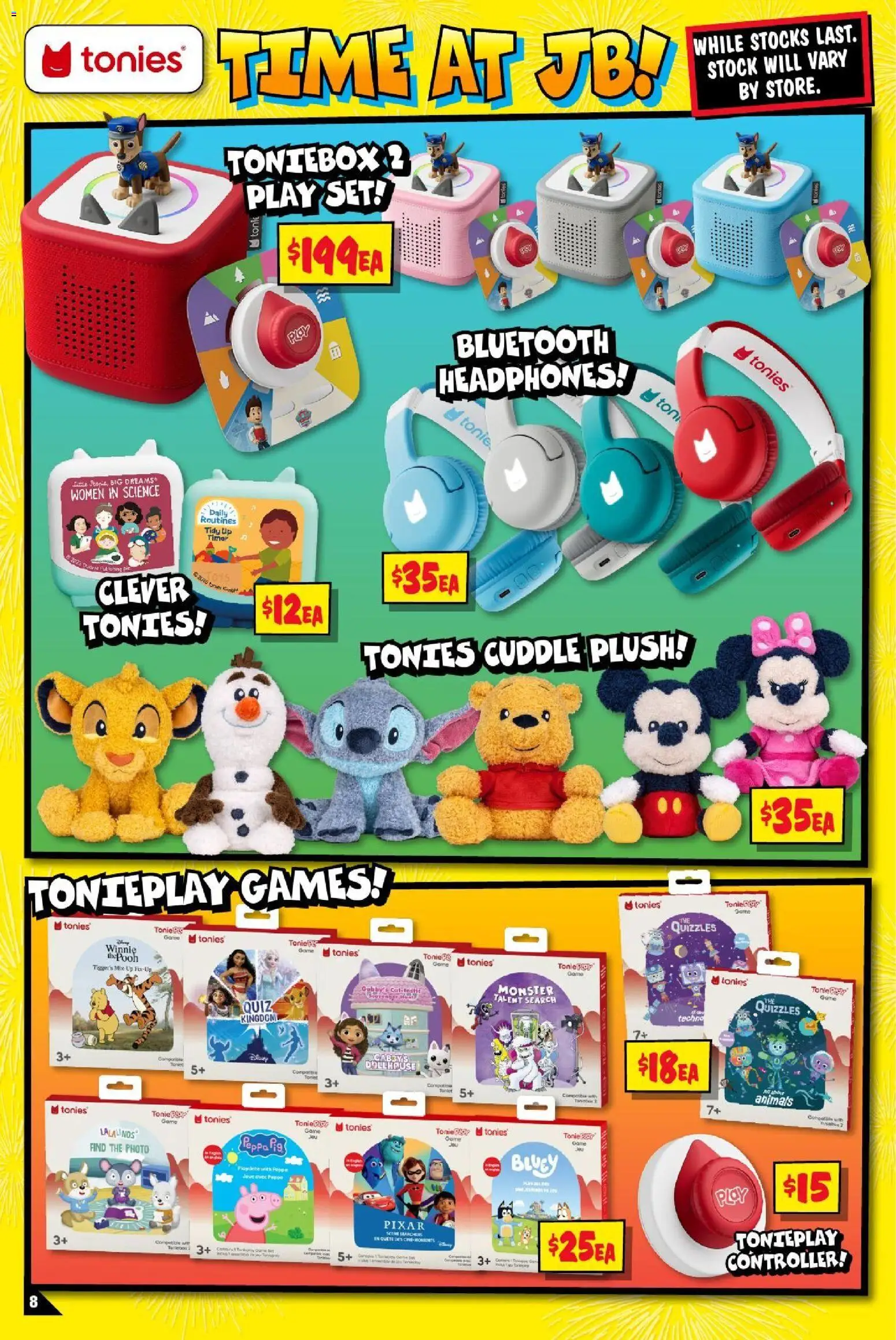 JB Hi-Fi catalogue - valid from 17/09/2026 | Page: 8 | Products: Pepper, Controller, Headphones, Game