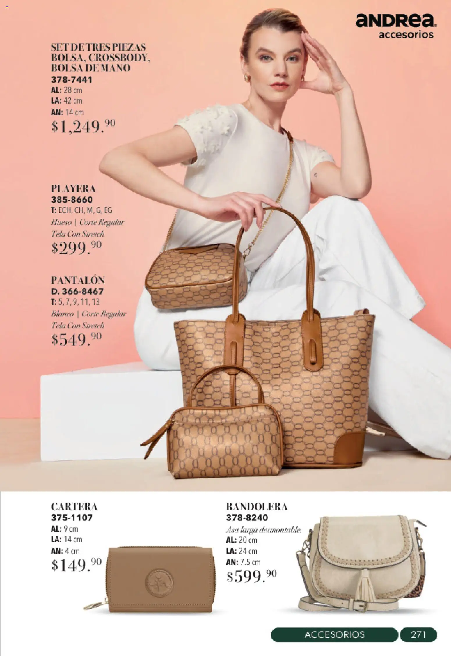 Nuevas ofertas de Andrea válidas en toda la República Mexicana desde el 23/08/2026. ¡Encuentra las mejores ofertas en Andrea catálogo Tropical! | Página: 271