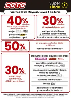 Vista previa Coto - Renova Clases válido desde el 29.05.2026