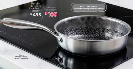 Vista previa de Colchas Concord catálogo Home, nuevo folleto de la tienda, válido en México a partir del 01/07/2026 | Página: 77 | Productos: Sartén