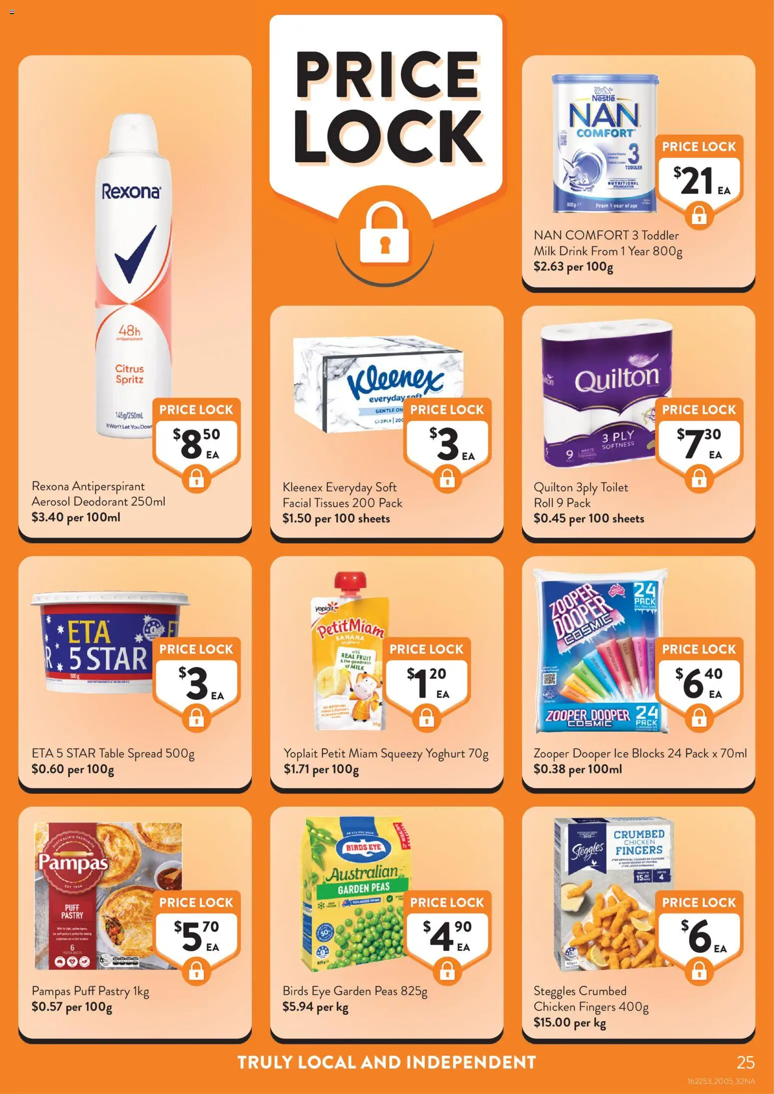 Foodworks catalogue - valid from 20.05.2026 | Page: 25 | Products: Toilet, Chicken, Deodorant, Raspberry