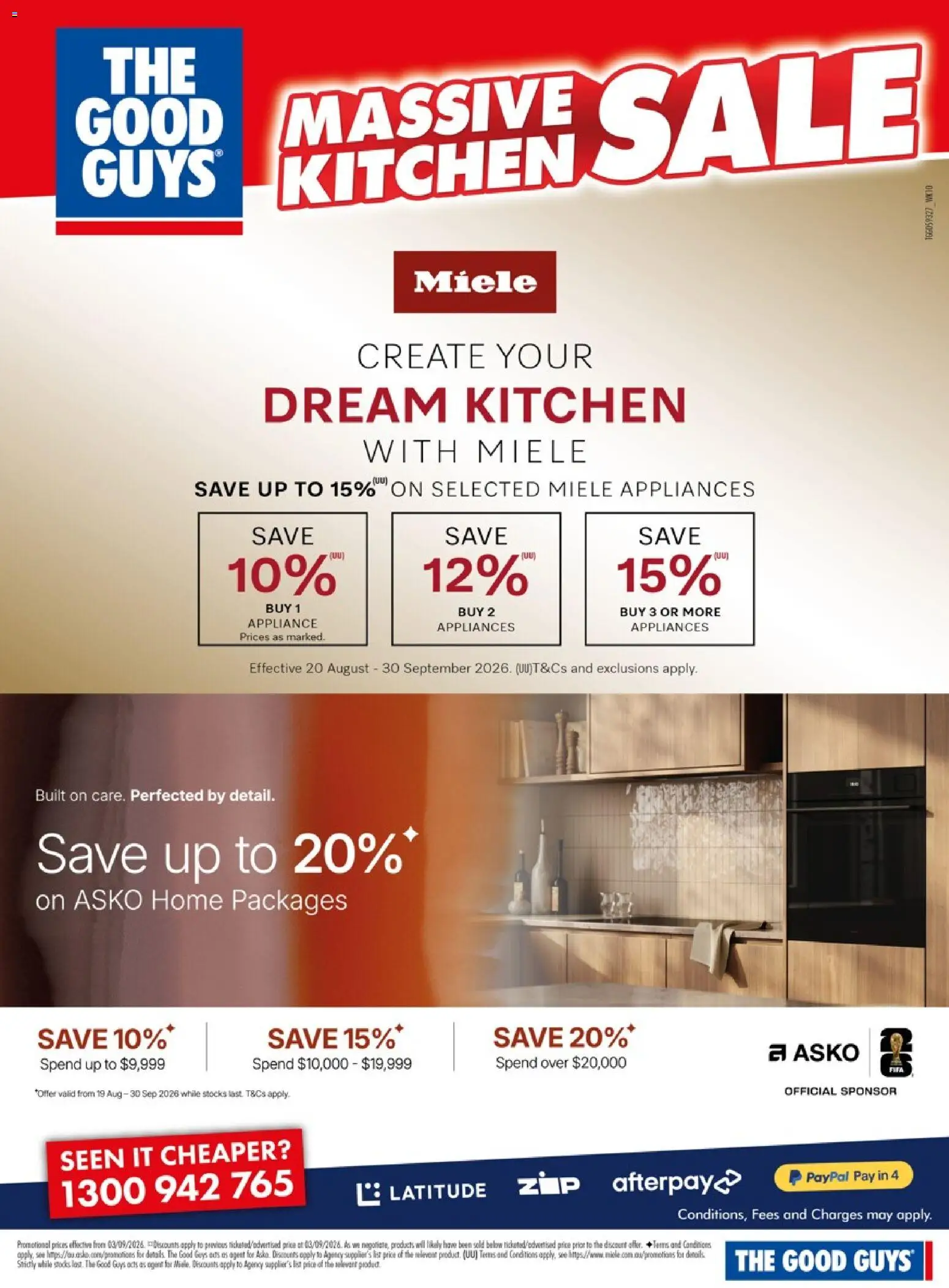 The Good Guys catalogue - valid from 03/09/2026 | Page: 6 | Products: Appliance