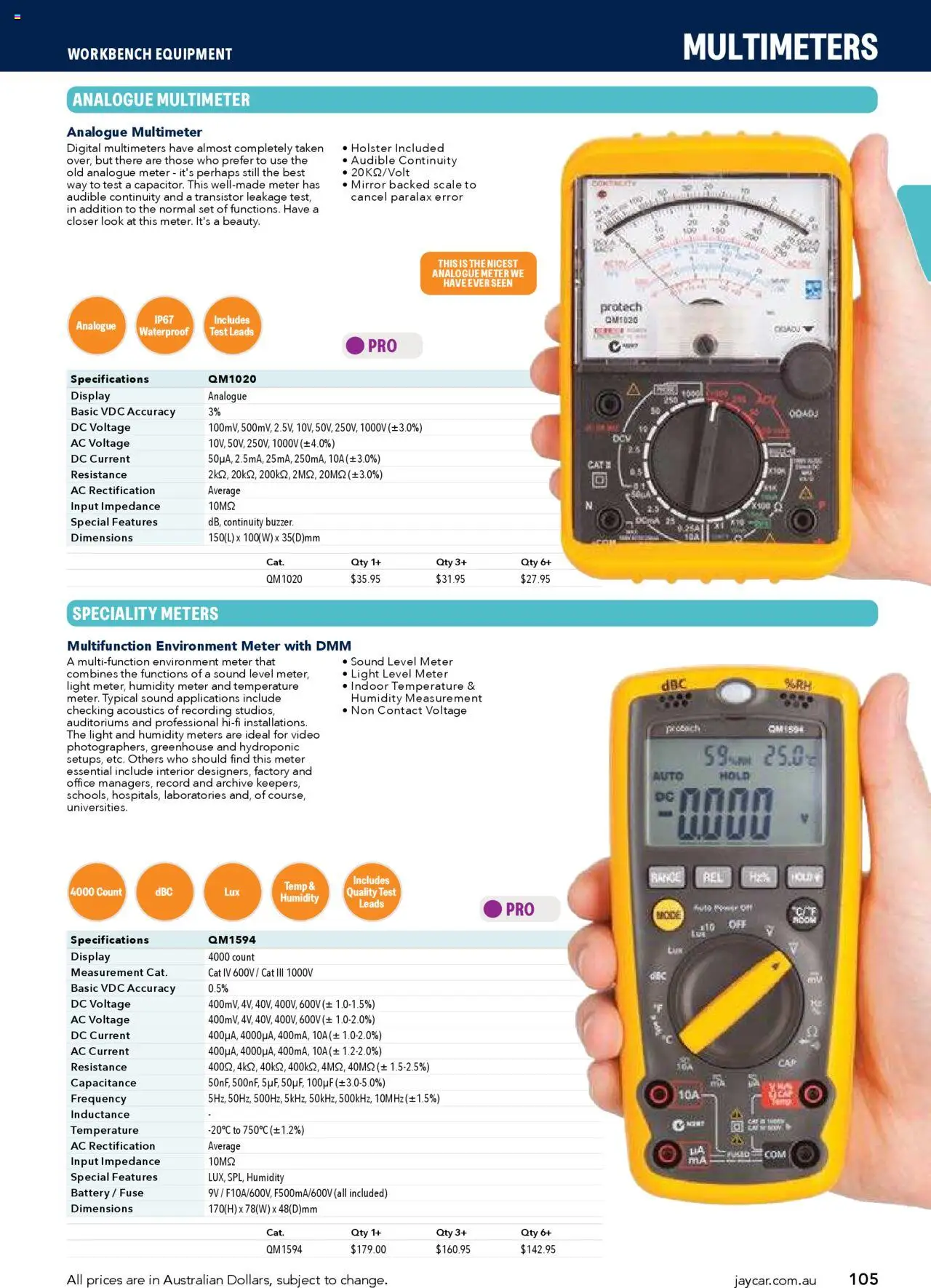 Jaycar catalogue - valid from 09/07/2025 | Page: 105 | Products: Light, Greenhouse, Digital, Scale