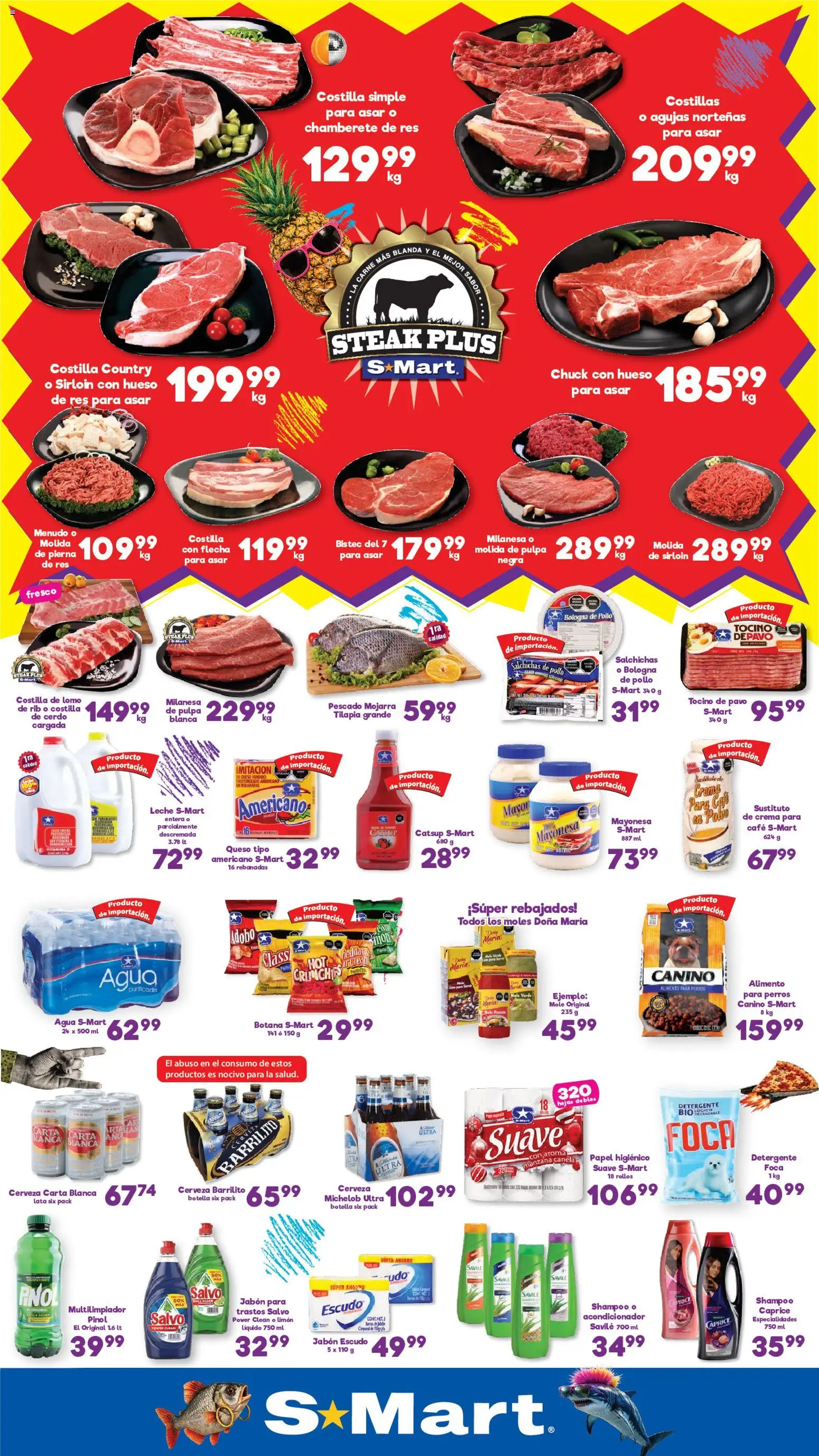 Nuevas ofertas de S-Mart válidas en toda la República Mexicana desde el 23/10/2026. ¡Encuentra las mejores ofertas en S-Mart folleto Monterrey! | Página: 1