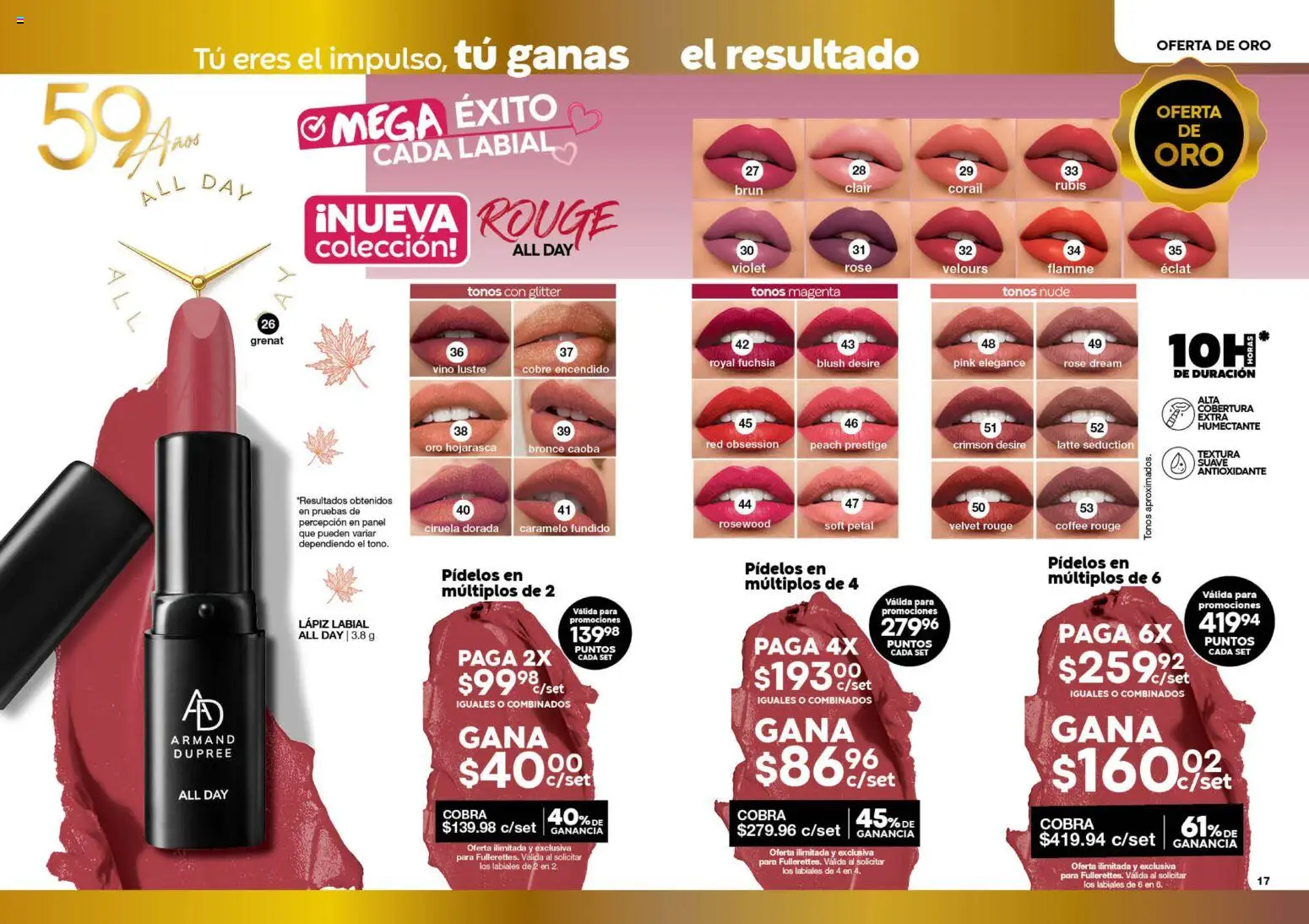 Nuevas ofertas de Fuller válidas en toda la República Mexicana desde el 30/09/2026. ¡Encuentra las mejores ofertas en Fuller Gana Más 13 2026! | Página: 9