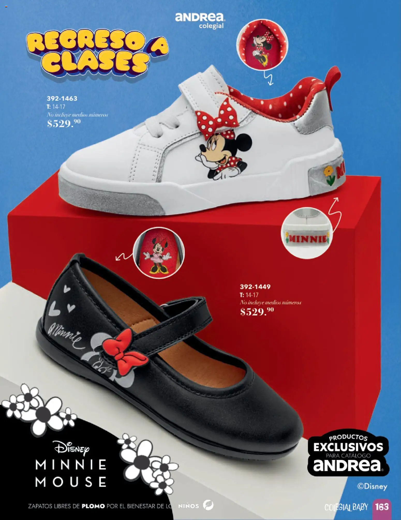 Nuevas ofertas de Andrea válidas en toda la República Mexicana desde el 24.05.2026. ¡Encuentra las mejores ofertas en Andrea catálogo Infantil! | Página: 119 | Productos: Zapatos, Mouse