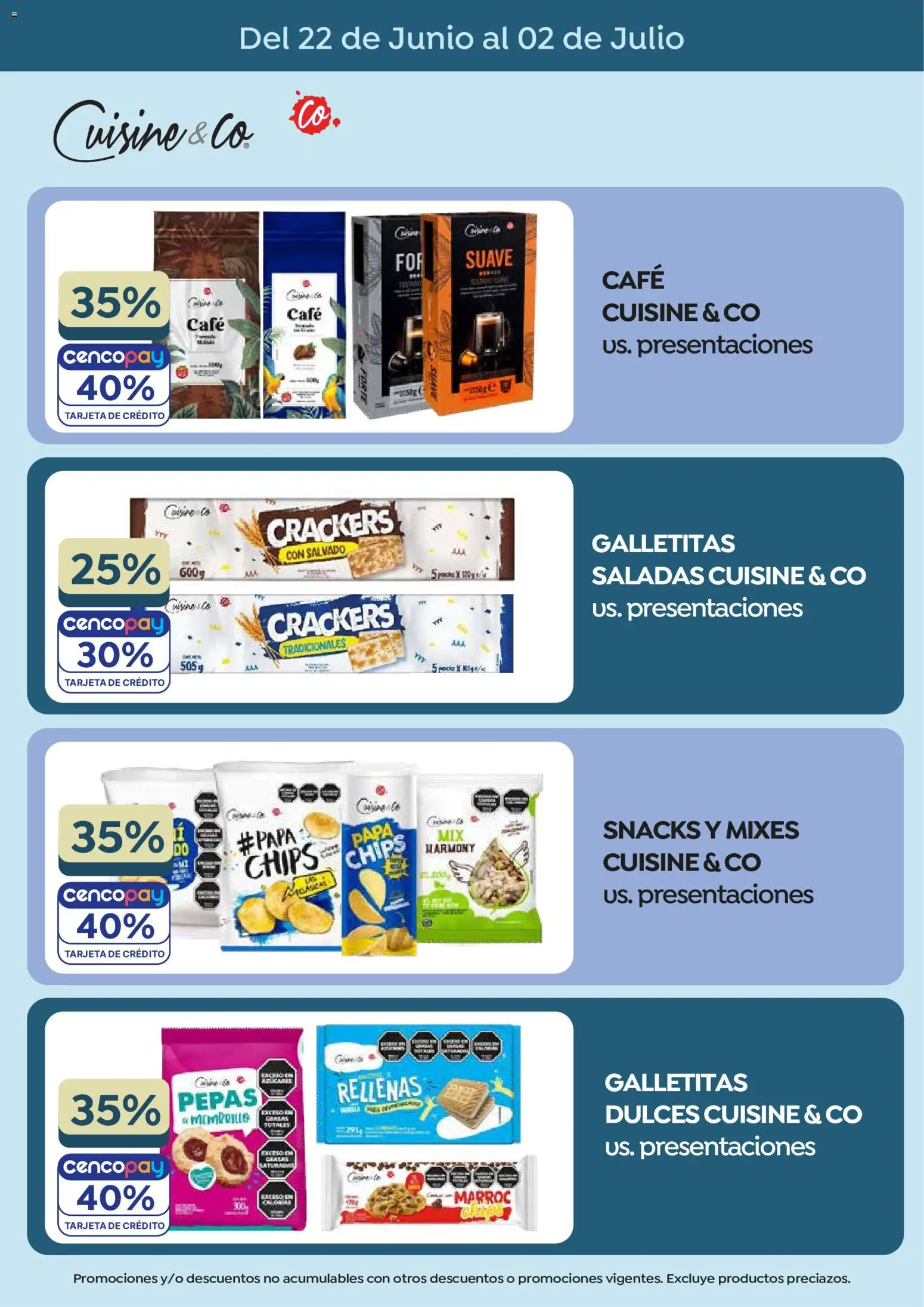 Vea - Folleto nacional Marca Propia Vea │ válido desde el 22/06/2026 | Página: 2 | Productos: Galletitas, Papa, Café