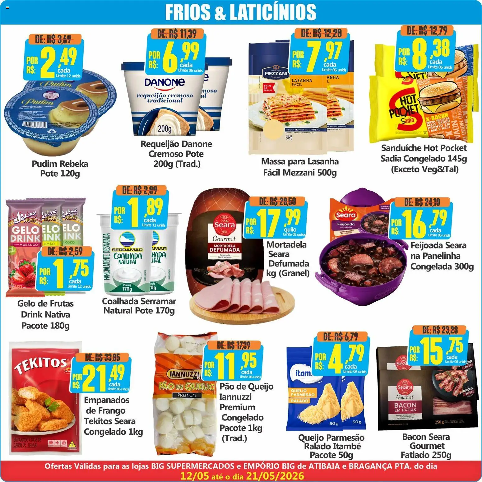 Big Supermercados Folheto - válido de 12.05.2026 | Página: 5 | Produtos: Coco, Pão, Carne, Pão de queijo