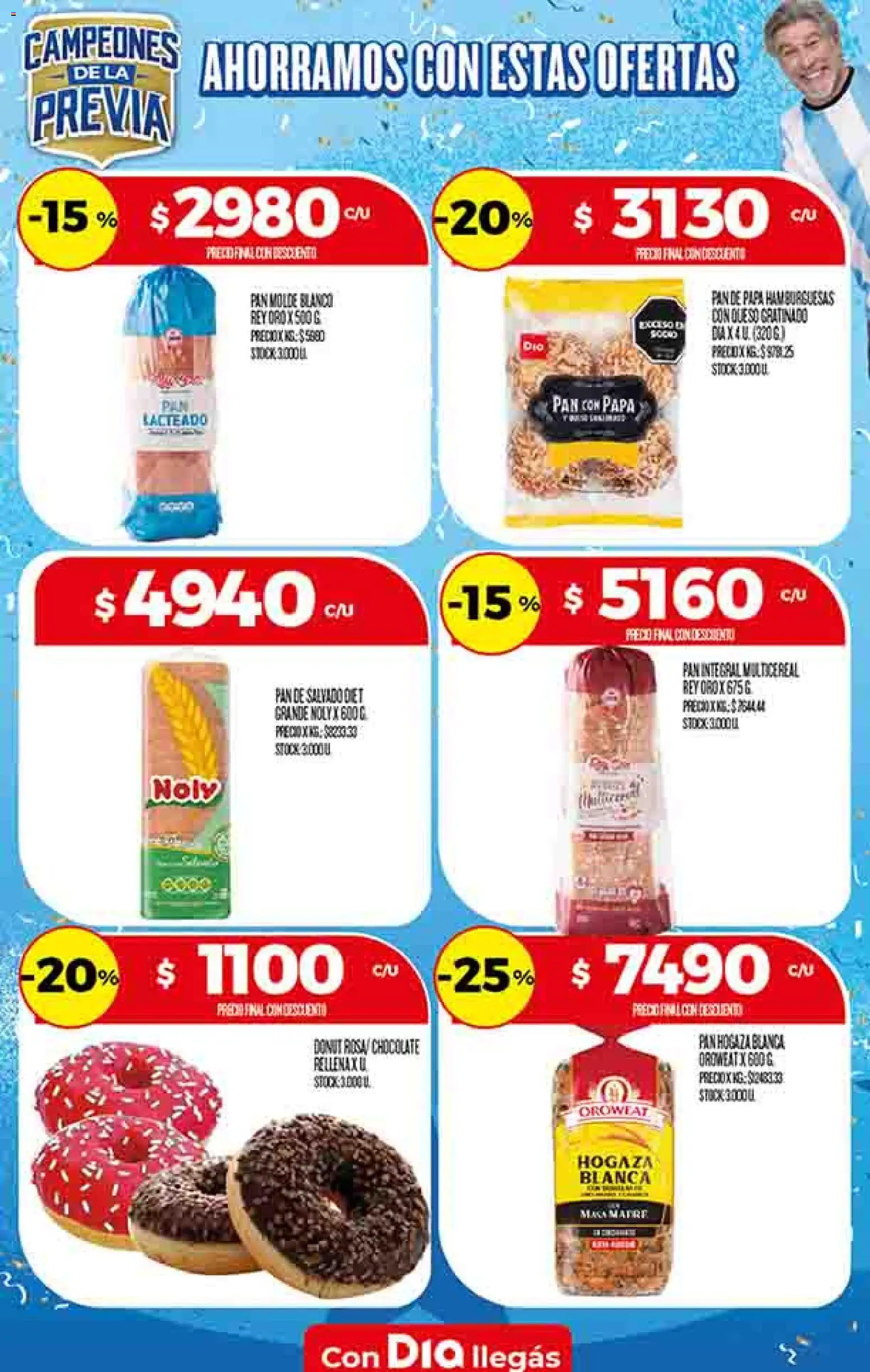 Dia - Ofertas - Excluye Salta y Jujuy │ válido desde el 06.05.2026 | Página: 23 | Productos: Molde, Queso, Pan, Chocolate