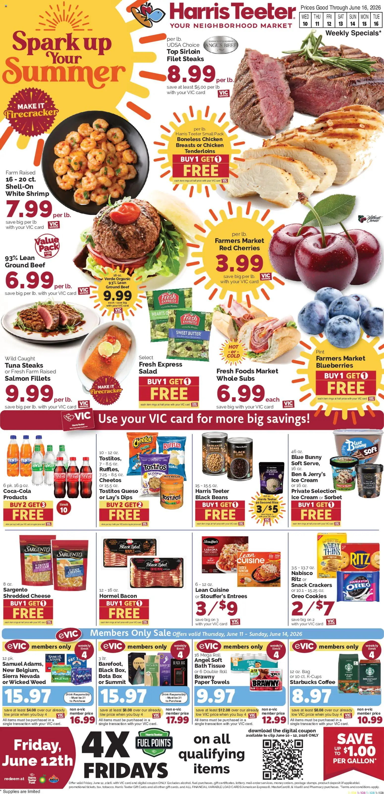 Harris Teeter Weekly Ad - SC - valid from 10.06.2026 | Page: 1