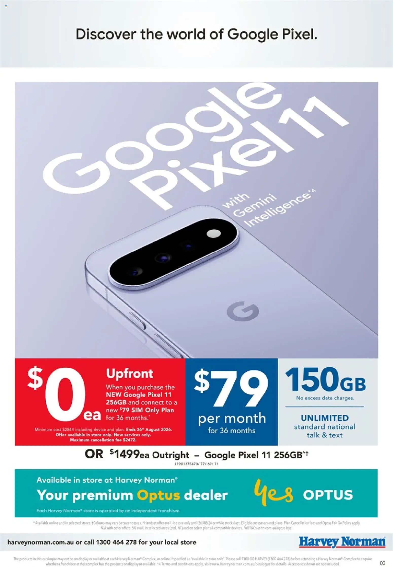 Harvey Norman catalogue - valid from 20/08/2026 | Page: 3 | Products: Accessories, Device