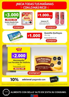Unimarc Ofertas válido desde el 15.04.2026 | Página: 7 | Productos: Queso, Salame