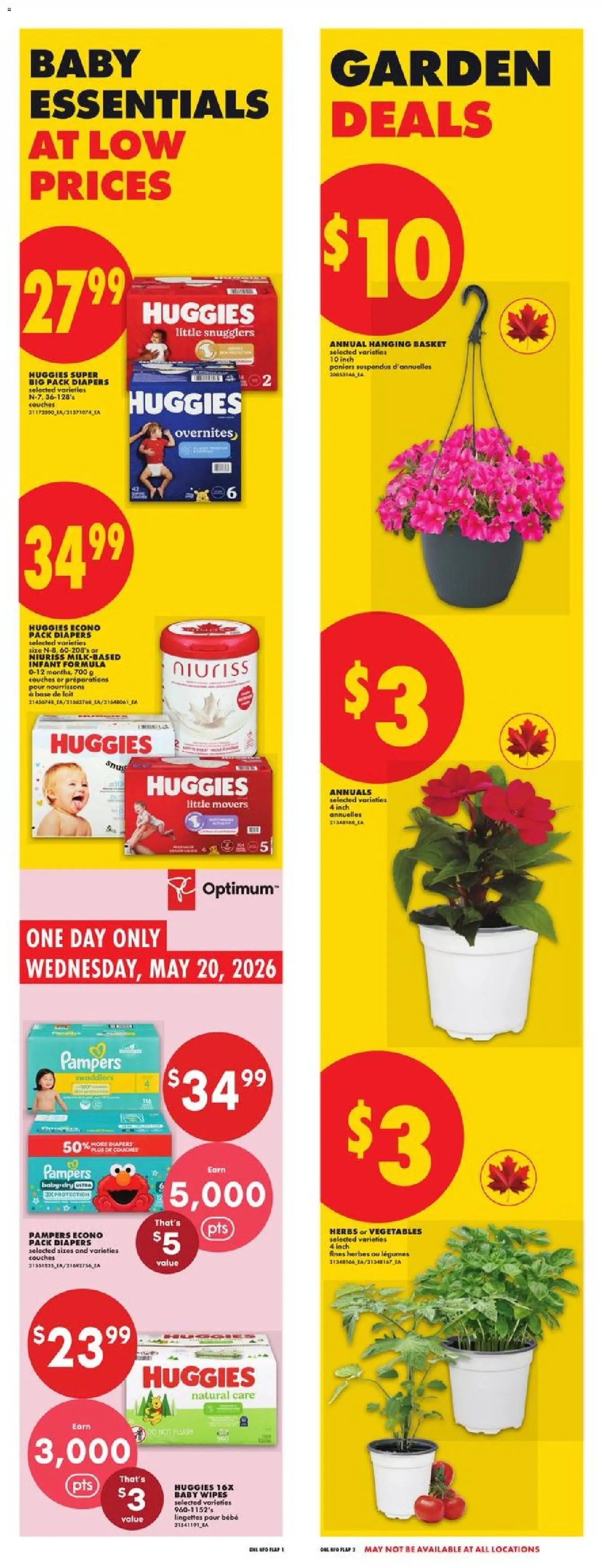 No Frills flyer valid from 14.05.2026 | Page: 3 | Products: Basket