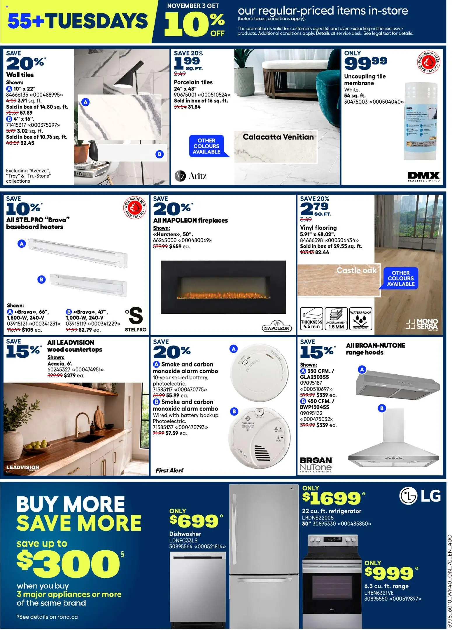 Rona flyer valid from Oct 29, 2026 | Page: 3