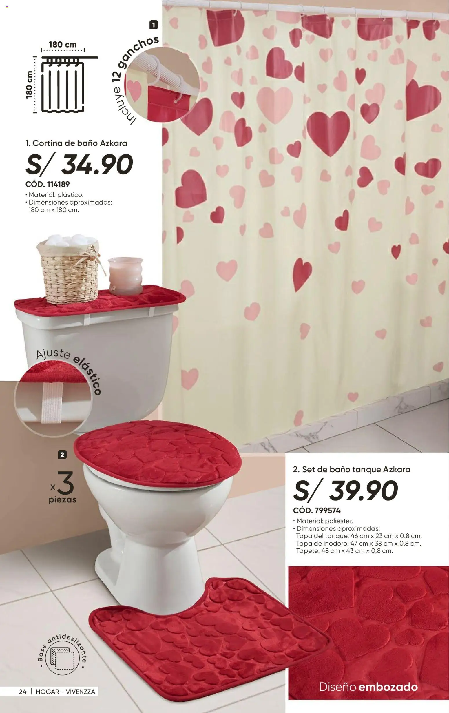 Catálogo Azzorti válido desde 14/08/2026 | Página: 26 | Productos: Inodoro, Baño, Tapa
