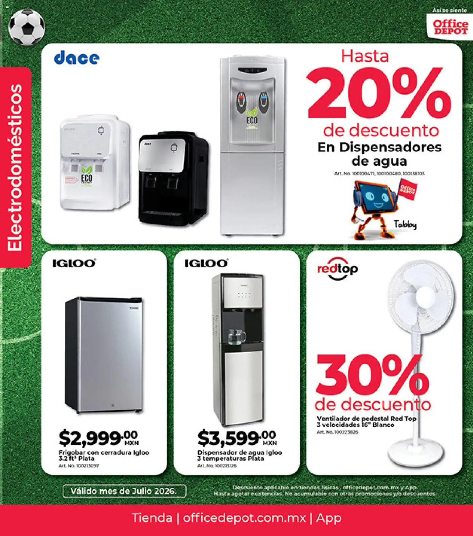 Nuevas ofertas de Office Depot válidas en toda la República Mexicana desde el 01/07/2026. ¡Encuentra las mejores ofertas en Office Depot catálogo! | Página: 20