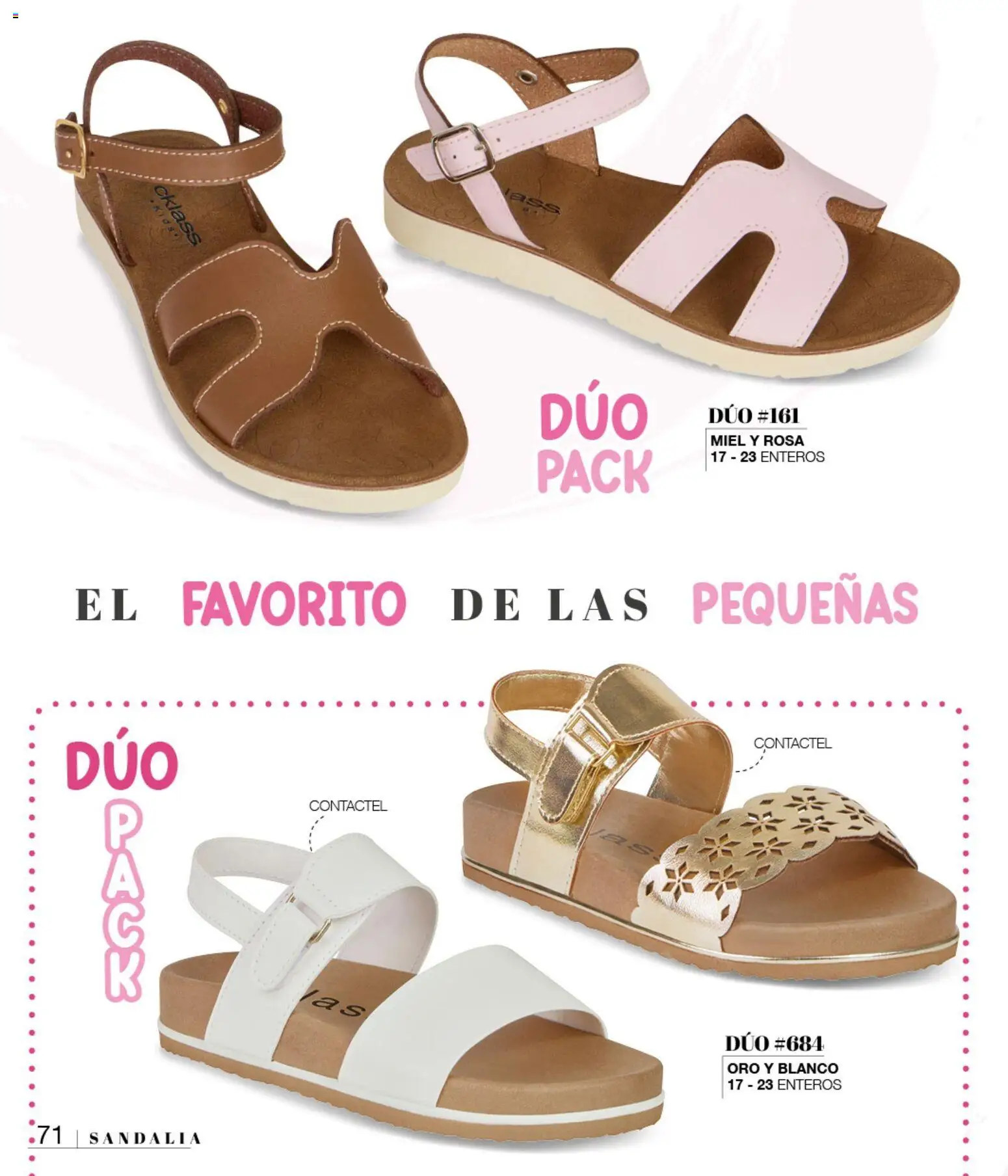 Nuevas ofertas de Cklass válidas en toda la República Mexicana desde el 08/07/2026. ¡Encuentra las mejores ofertas en Cklass catálogo Sandalias! | Página: 80 | Productos: Miel