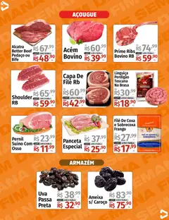 Supermercado Dalben - Ofertas da semana - Pré-Visualização do folheto da loja Supermercado Dalben, válido de 03/07/2026 | Página: 4 | Produtos: Linguiça, Acém, Pernil, Frango