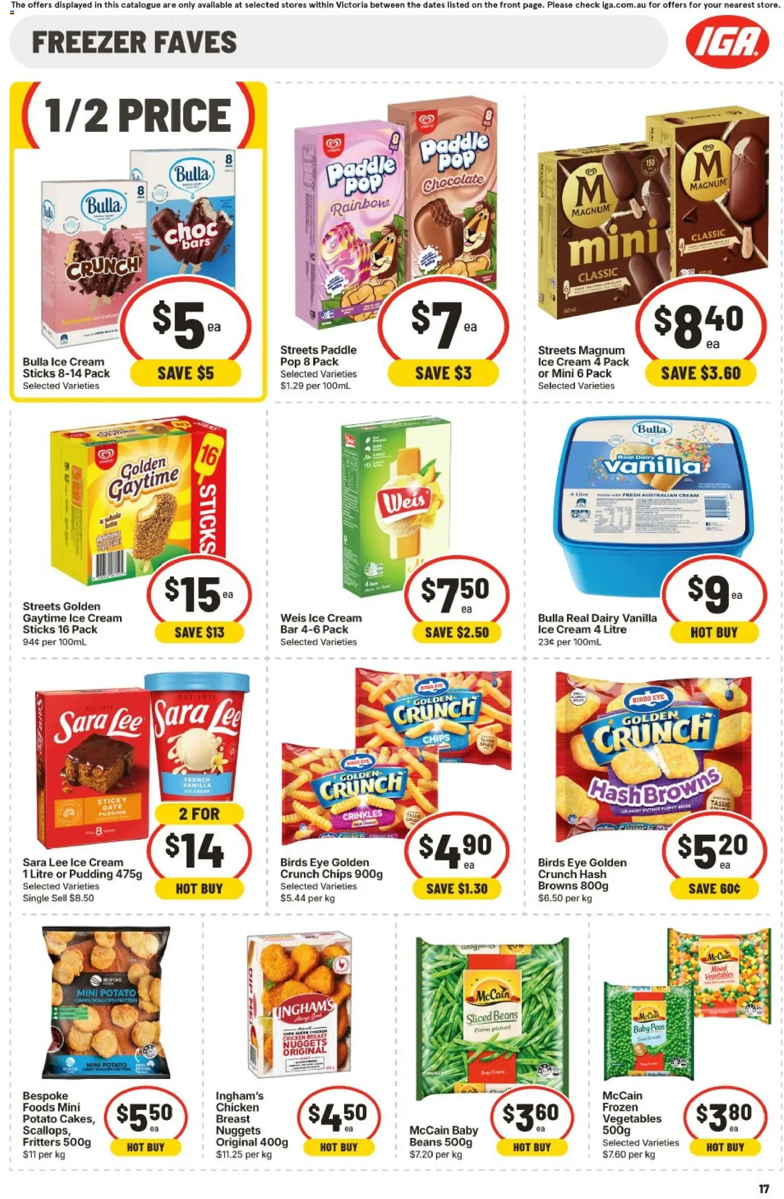 IGA catalogue - valid from 30/09/2026 | Page: 13 | Products: Chocolate, Chicken, Beans, Freezer