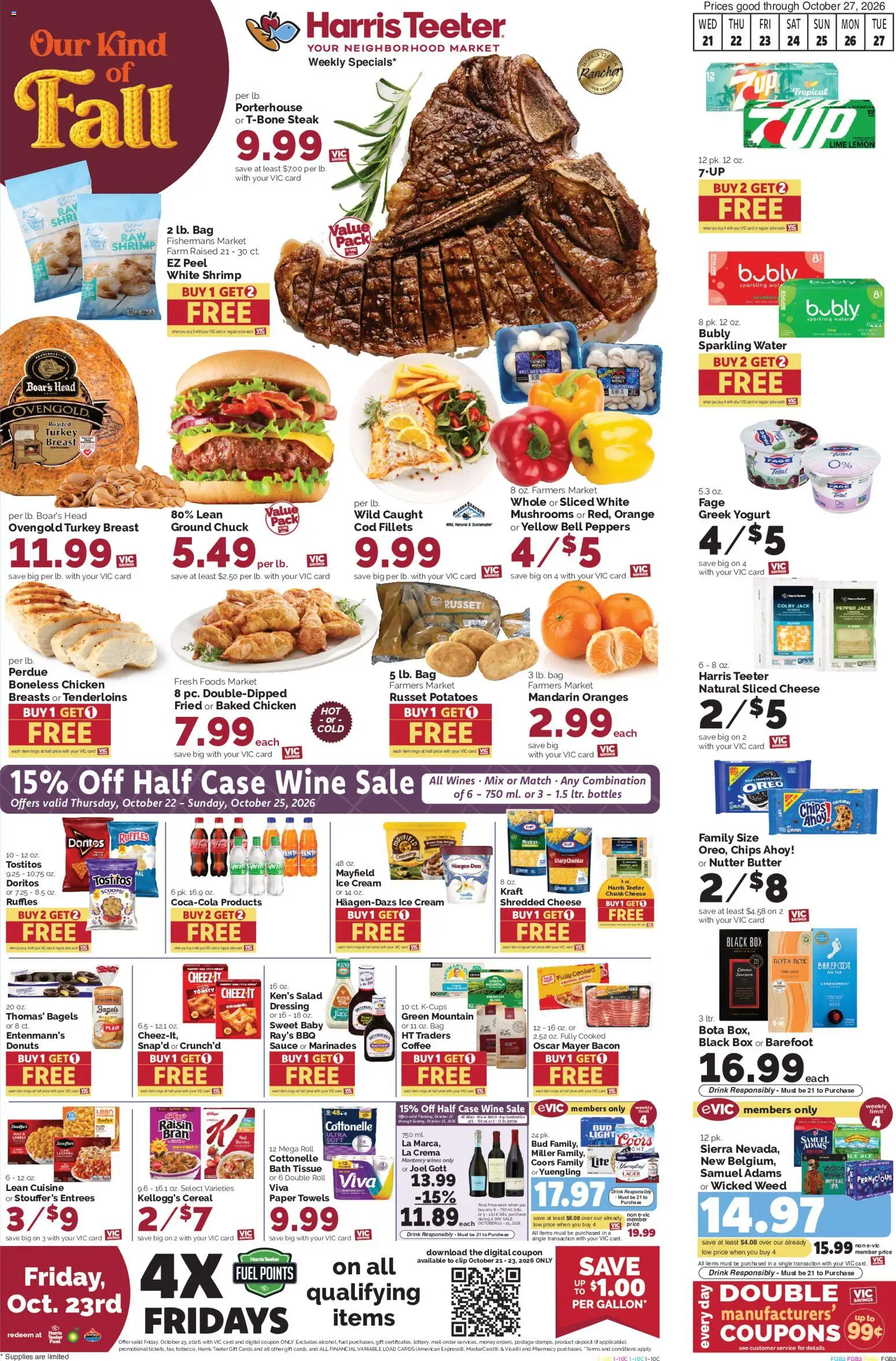 Harris Teeter Weekly Ad (10/21 - 10/27 2026)