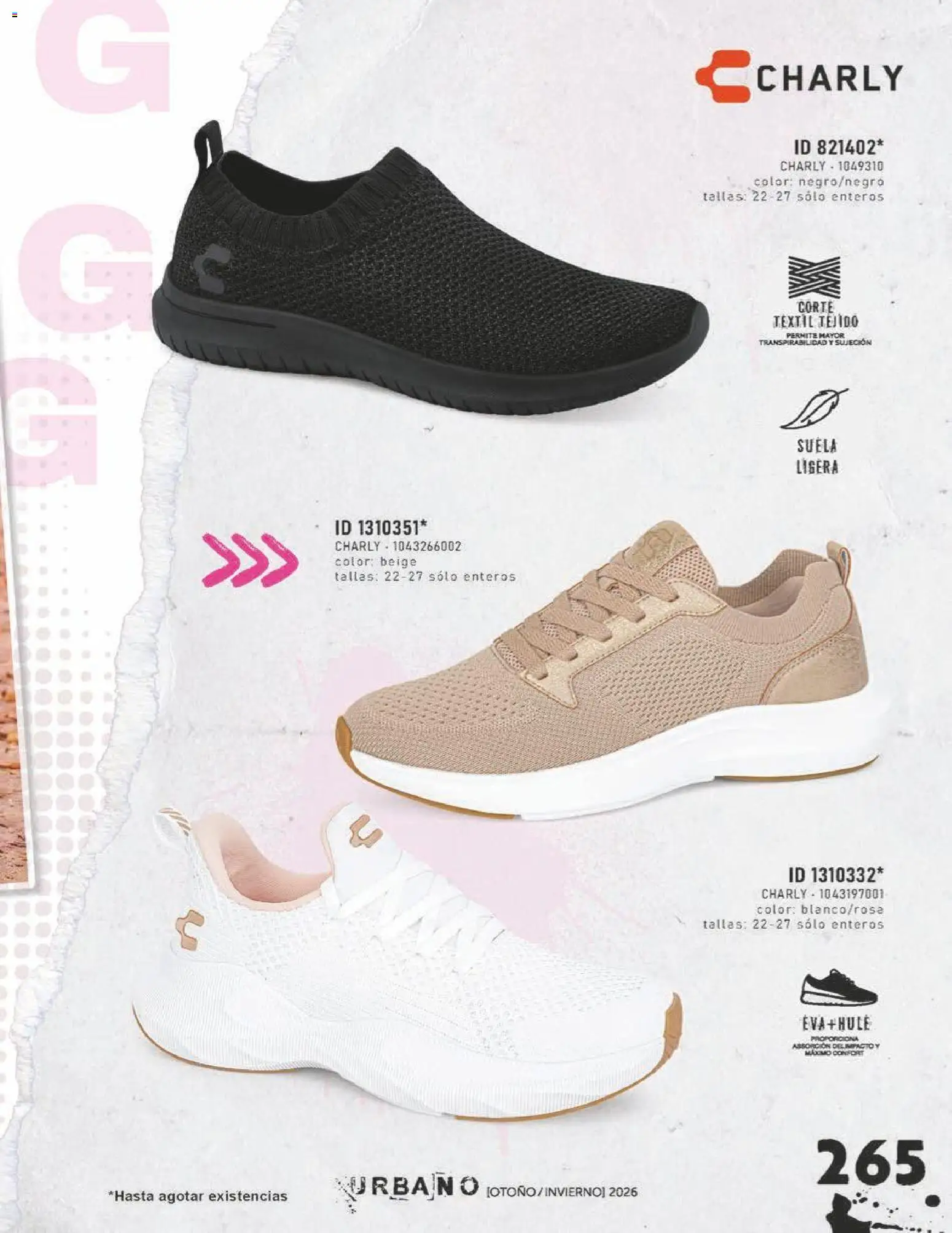 Nuevas ofertas de Price Shoes válidas en toda la República Mexicana desde el 31/07/2026. ¡Encuentra las mejores ofertas en Price Shoes catálogo Urbano! | Página: 265