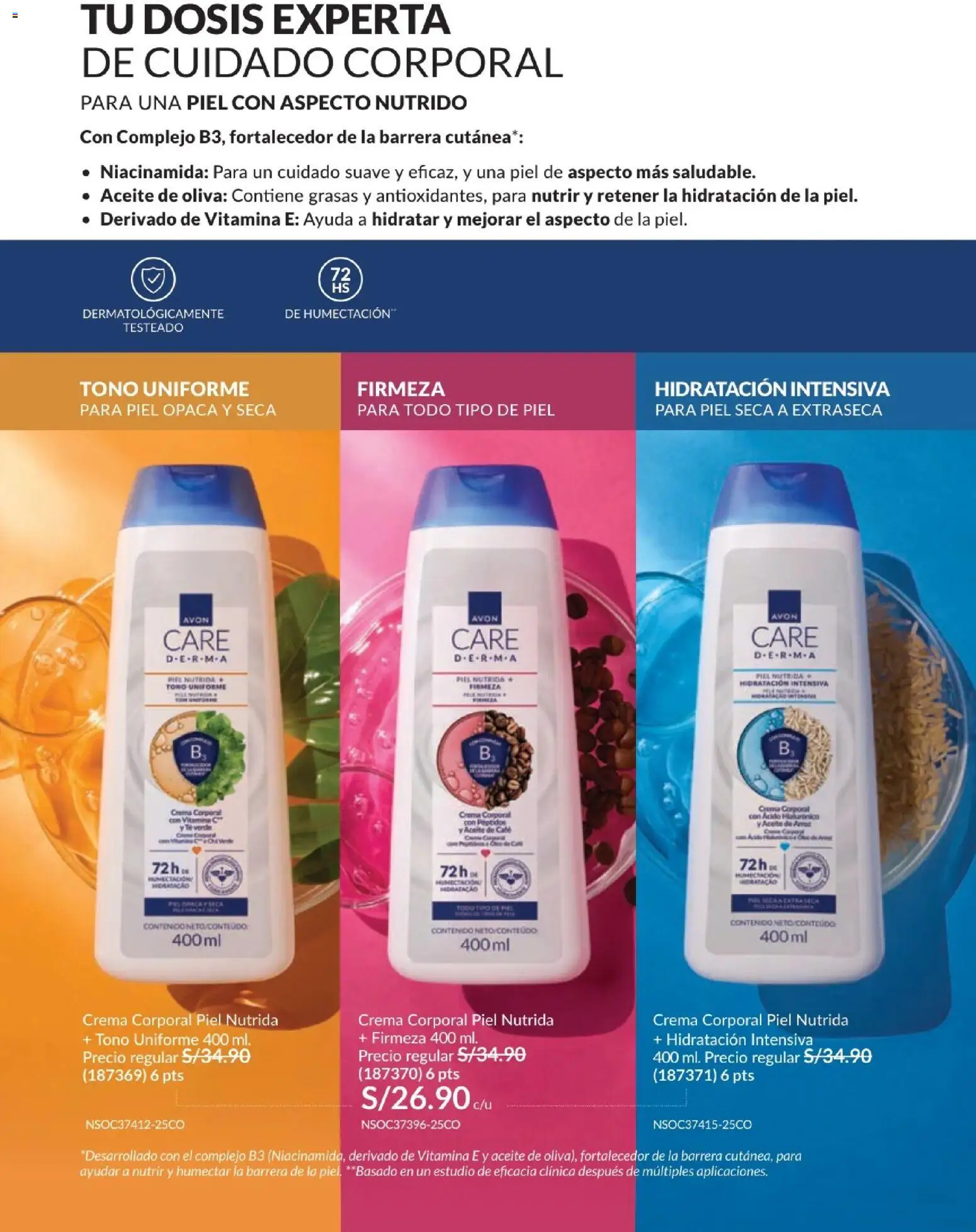 Catálogo Avon válido desde 01/07/2026 | Página: 139 | Productos: Aceite, Crema, Aceite de oliva
