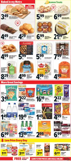 Preview of Metro weekly flyer - Québec from shop Metro valid from Jul 2, 2026 | Page: 8 | Products: Chips, Cookies, Bakery, Butter
