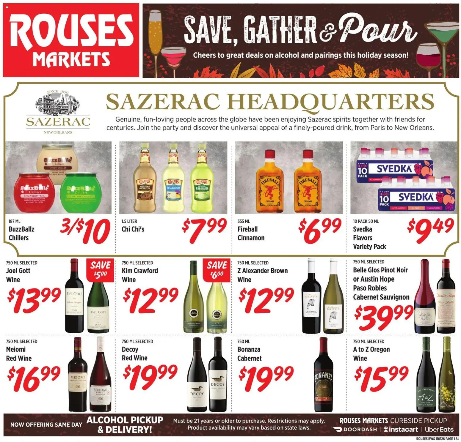 Rouses Monthly Ad - valid from 10/28/2026 | Page: 1