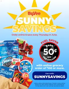Preview of HyVee weekly ads valid from 01.06.2026
