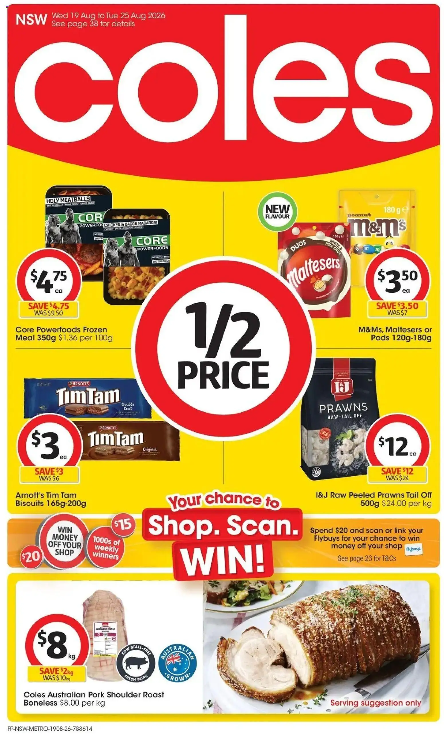 ﻿Coles catalogue valid from 20/08/2026 > Online Australia | Page: 1
