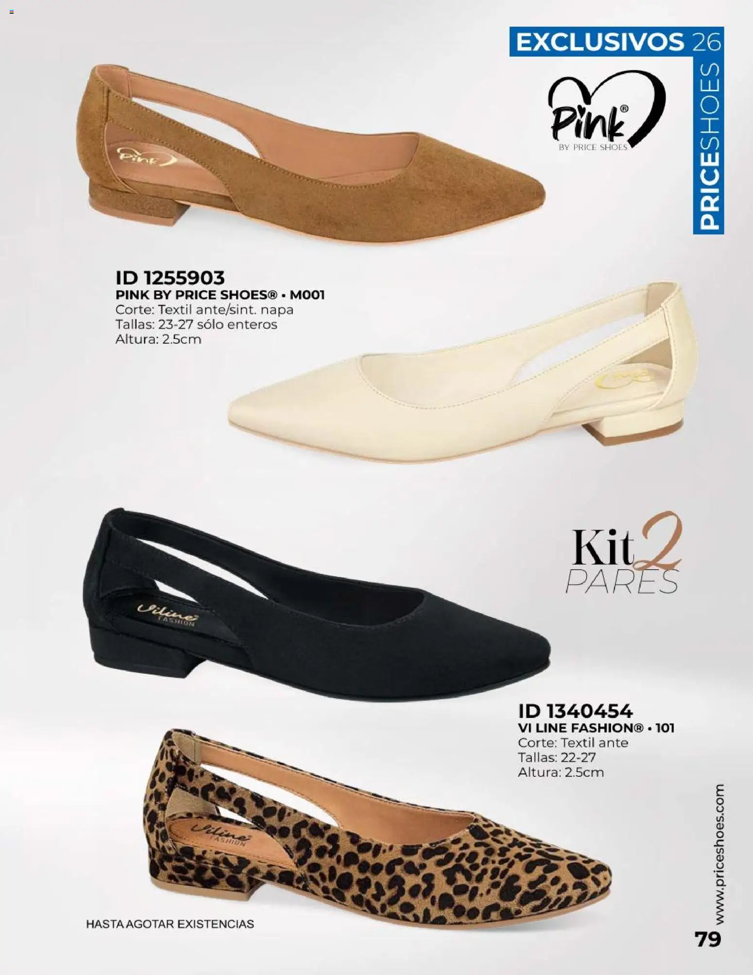 Nuevas ofertas de Price Shoes válidas en toda la República Mexicana desde el 01/10/2026. ¡Encuentra las mejores ofertas en Price Shoes catálogo Exclusivos! | Página: 79