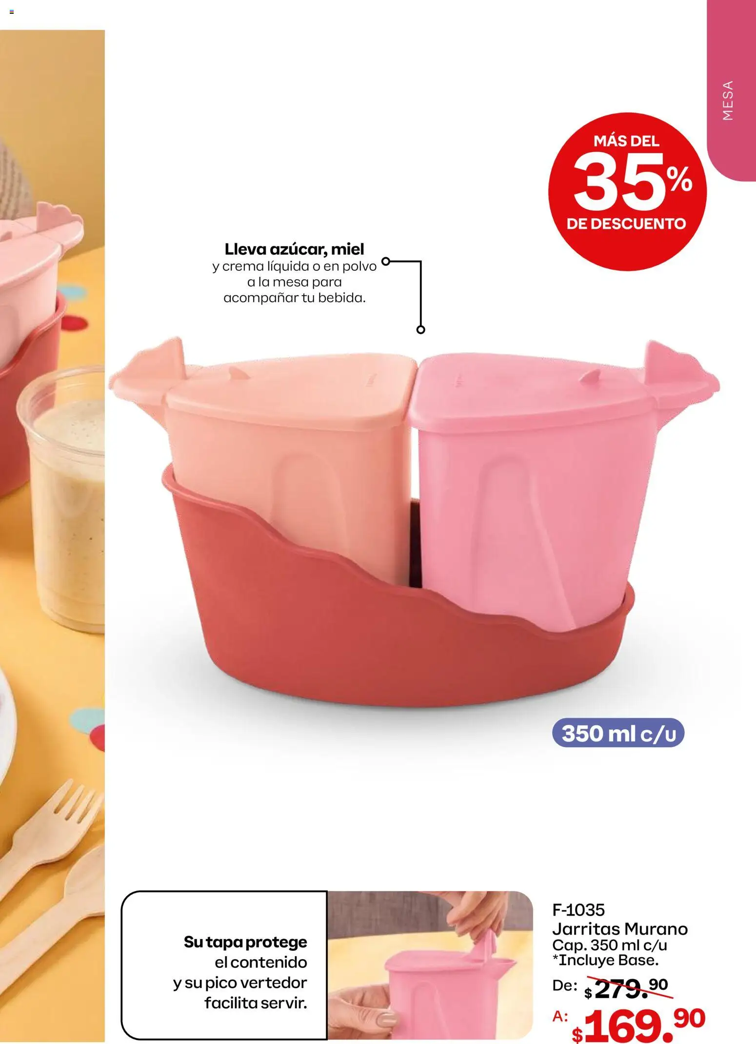 Nuevas ofertas de Tupperware válidas en toda la República Mexicana desde el 05/10/2026. ¡Encuentra las mejores ofertas en Tupperware catálogo! | Página: 87