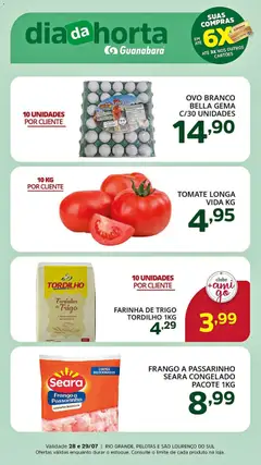 Supermercado Guanabara - Ofertas da semana - Pré-Visualização do folheto da loja Supermercado Guanabara, válido de 28/07/2026
