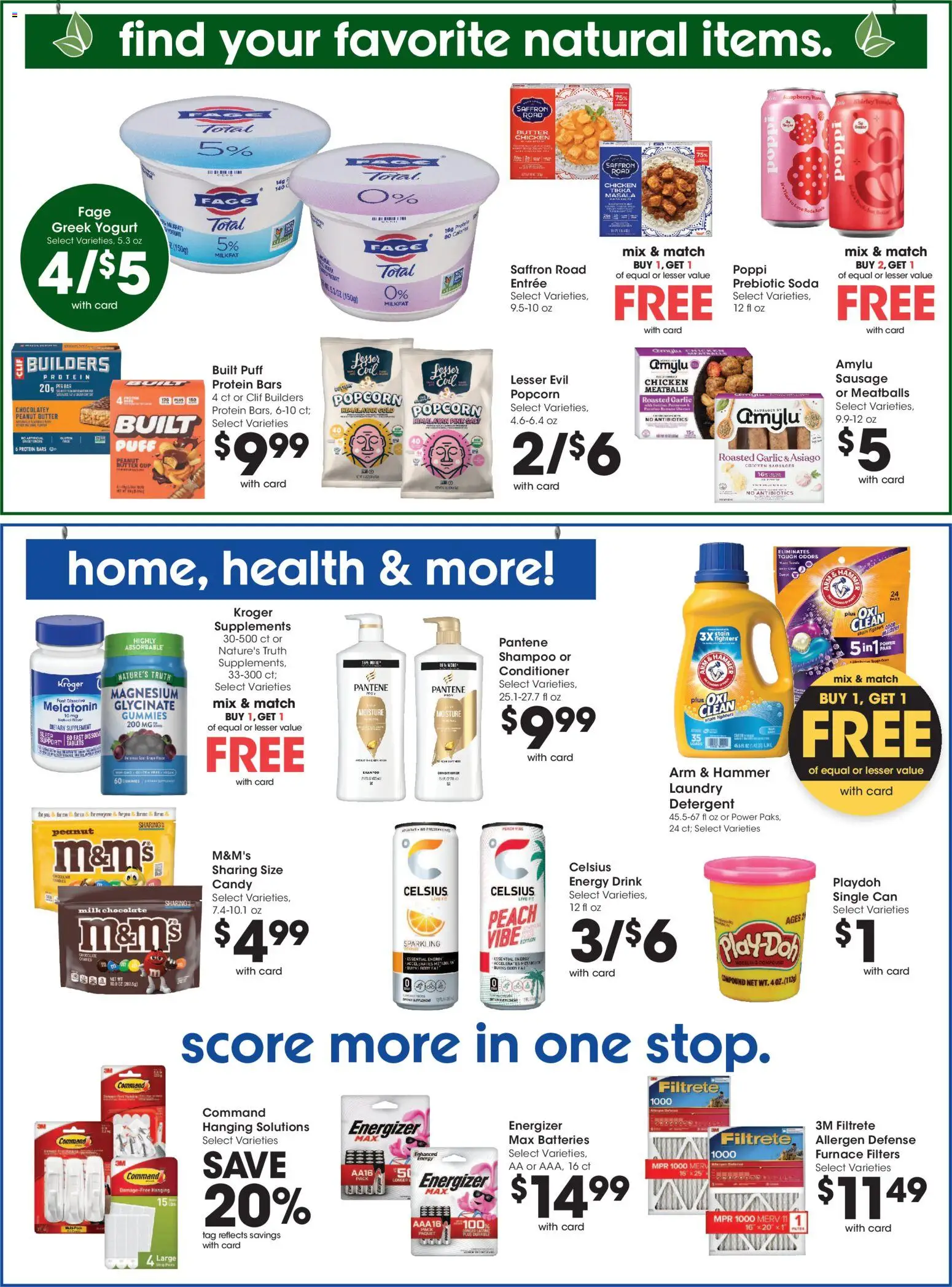 Kroger Weekly Ad - valid from 09/16/2026 | Page: 10 | Products: Candy, Chocolate, Salt, Sausage