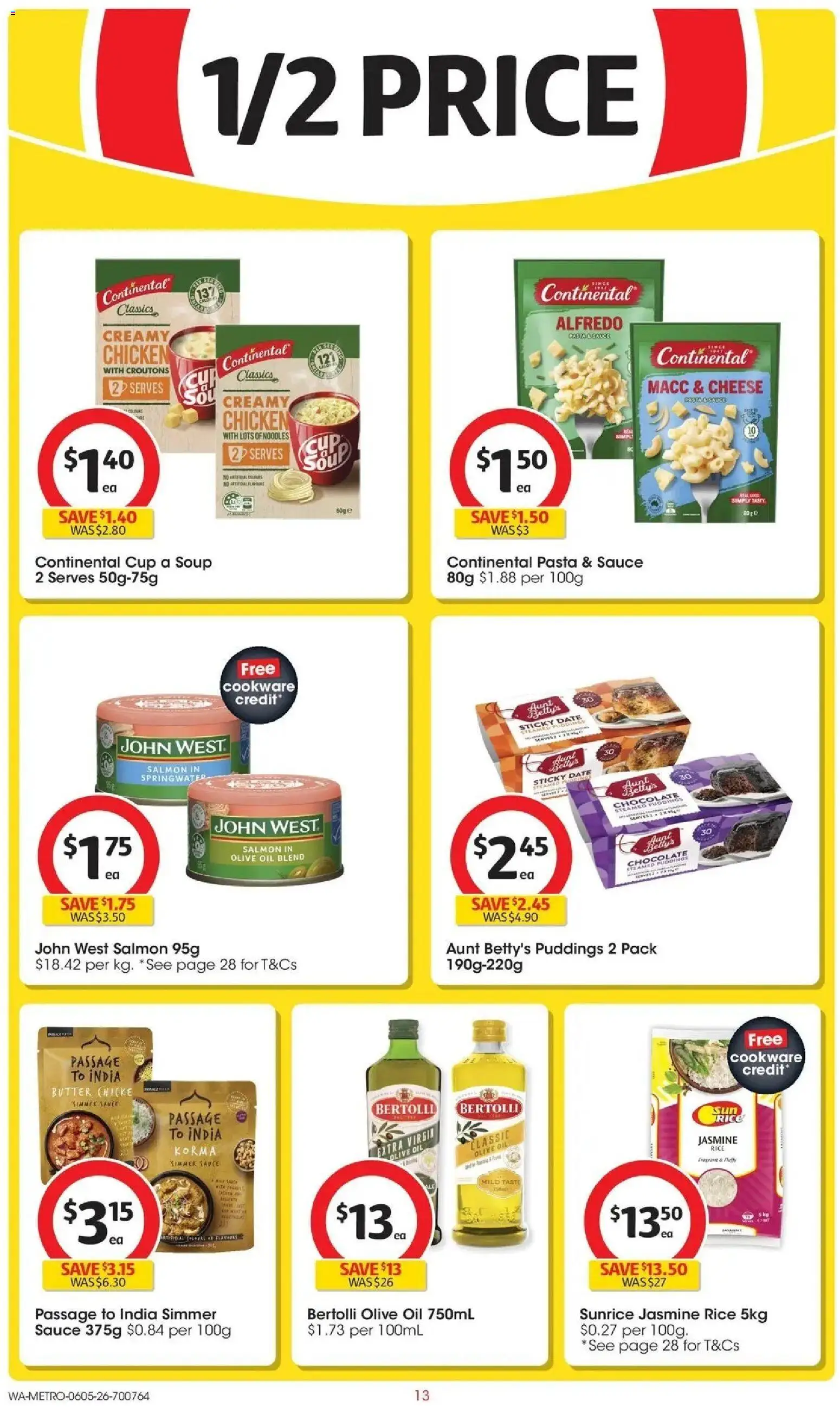 Coles catalogue - valid from 05.05.2026 | Page: 13 | Products: Chocolate, Chicken, Pasta, Date