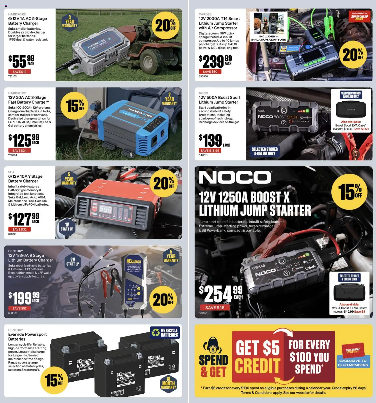 Supercheap Auto catalogue from 22 Jul 2026 | Page: 9