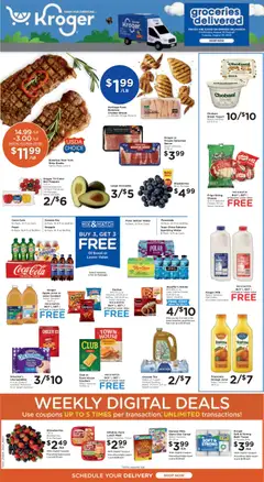 Preview of Kroger weekly ads valid from 08/19/2026