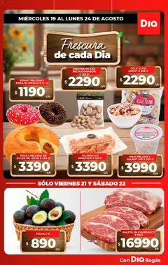 Vista previa Supermercado DIA - Folleto Frescos válido desde el 19/08/2026