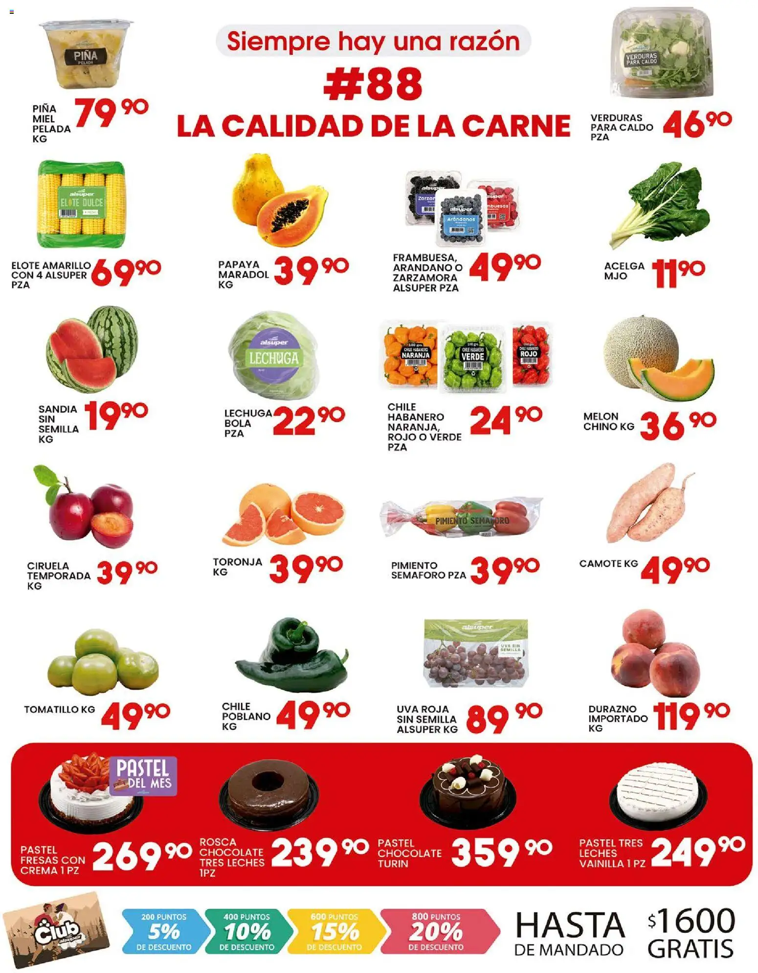 Nuevas ofertas de Alsuper válidas en toda la República Mexicana desde el 13/10/2026. ¡Encuentra las mejores ofertas en Alsuper folleto! | Página: 2