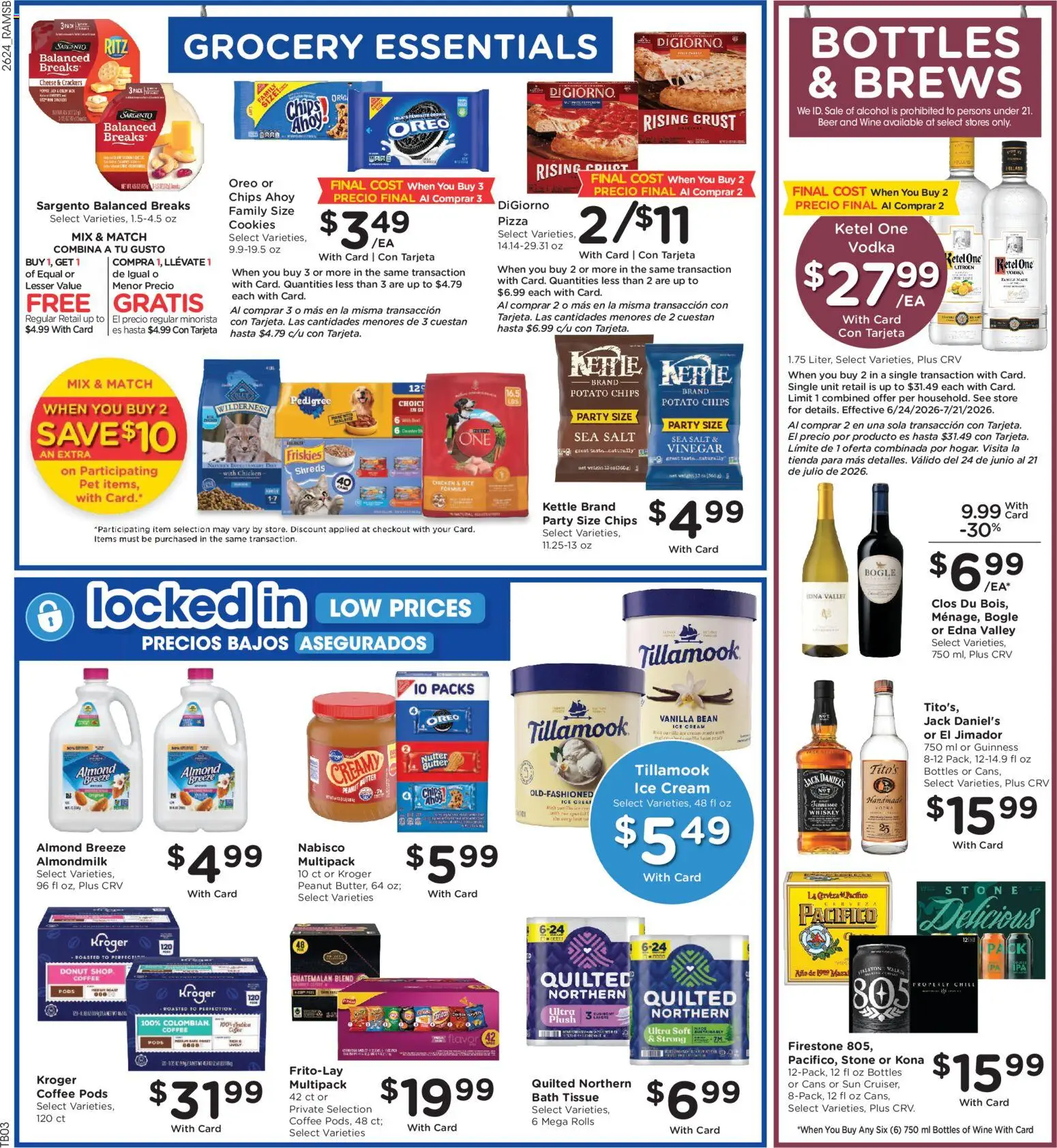Ralphs Weekly Ad - valid from 07/15/2026 | Page: 9 | Products: Vinegar, Coffee, Beer, Rice