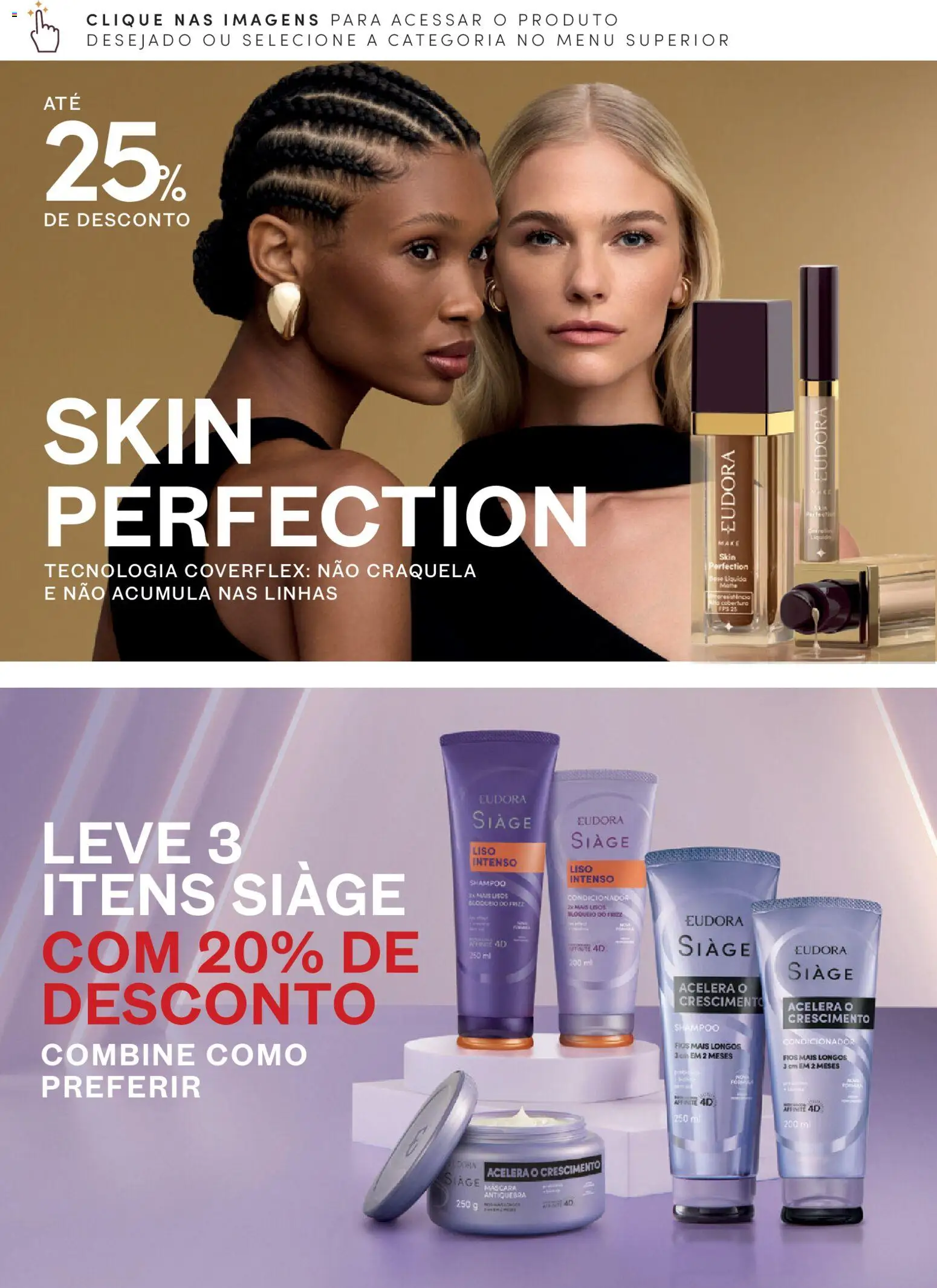 Eudora Folheto - válido de 01.04.2026 | Página: 8 | Produtos: Shampoo, Condicionador