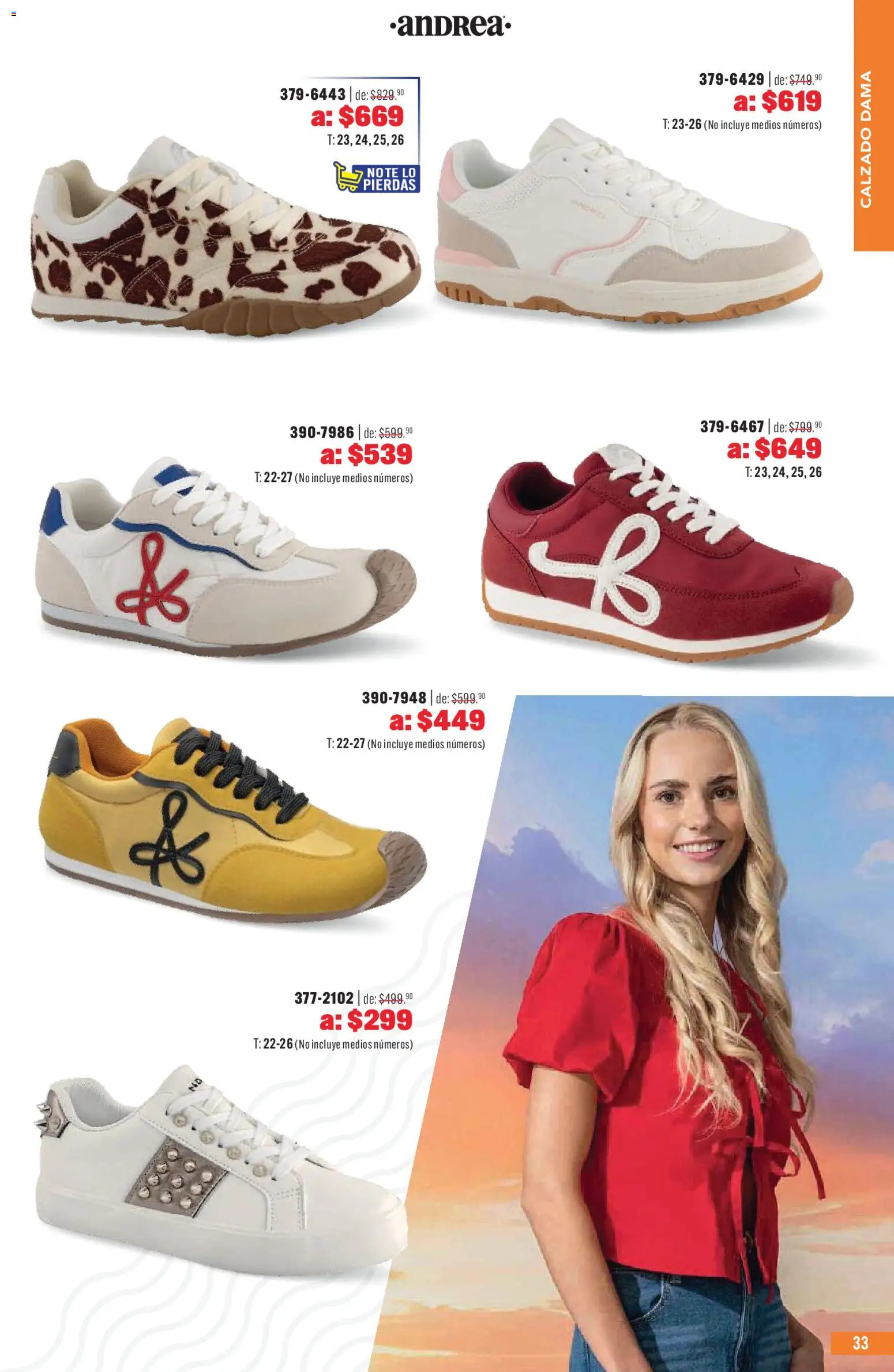 Nuevas ofertas de Andrea válidas en toda la República Mexicana desde el 03.05.2026. ¡Encuentra las mejores ofertas en Andrea catálogo Outlet! | Página: 33