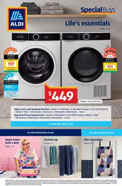 Preview of Aldi Special buys - valid from 22/07/2026