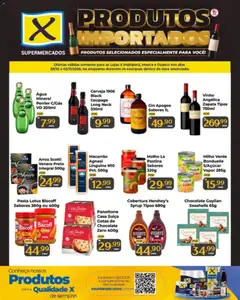 X Supermercados ofertas Produtos Importados - Pré-Visualização do folheto da loja X Supermercados, válido de 29/10/2026