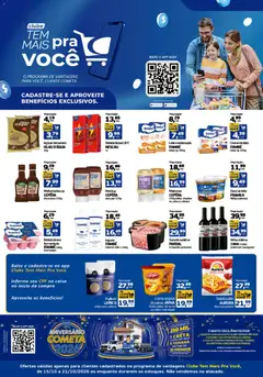 Cometa Supermercados ofertas Clube Tem Mais Pra Você - Pré-Visualização do folheto da loja Cometa Supermercados, válido de 15/10/2026