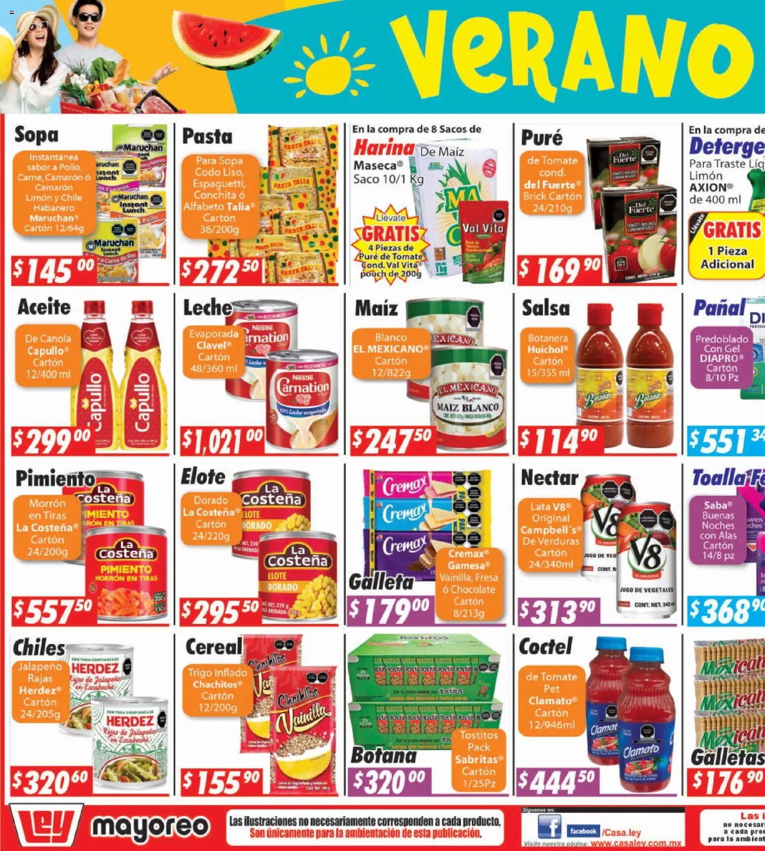 Folleto CASA LEY ofertas de hoy catalogue cover