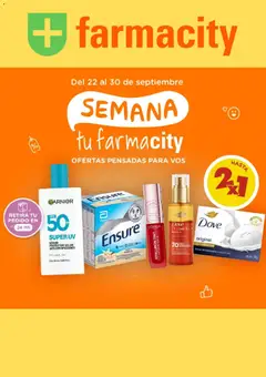Vista previa Farmacity catálogo válido desde el 22/09/2026