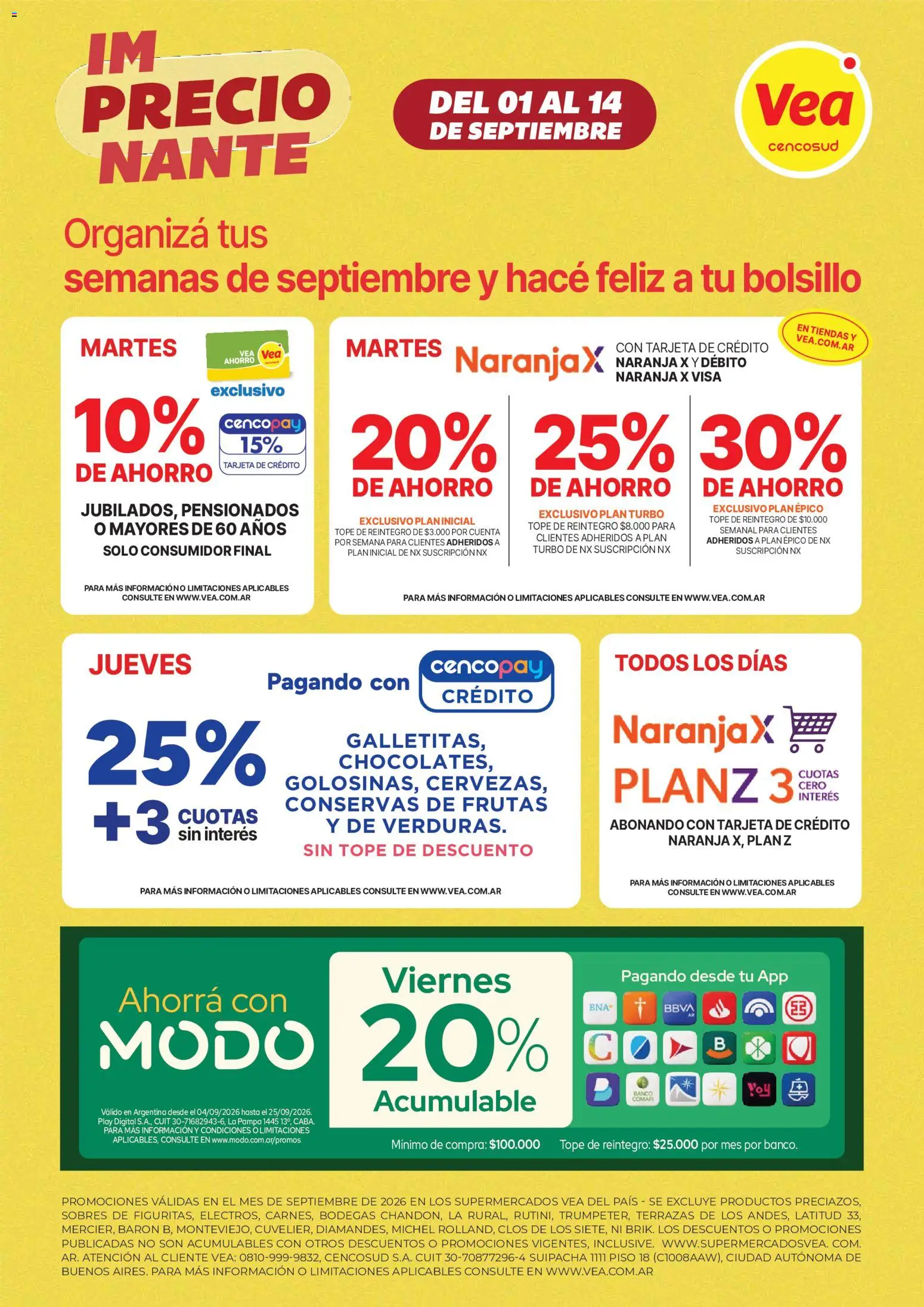 Vea - Ofertas │ válido desde el 01/09/2026 | Página: 14 | Productos: Conservas